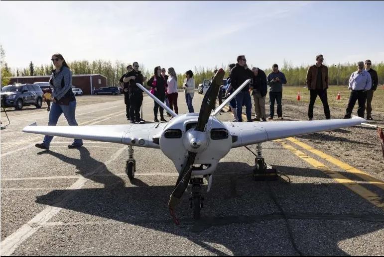 ASSURE Research Partner, UAF, Makes Alaska's First Large Drone Flight from an International Airport